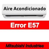 Error E57 Aire acondicionado Mitsubishi Industries