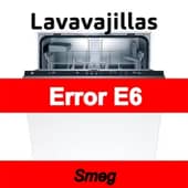 Error E6 Lavavajillas Smeg