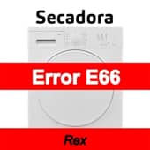 Error E66 Secadora Rex