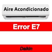Error E7 Aire acondicionado Daikin