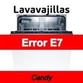 Error E7 Lavavajillas Candy