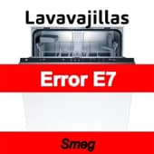 Error E7 Lavavajillas Smeg