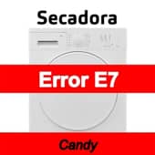 Error E7 Secadora Candy
