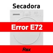 Error E72 Secadora Rex