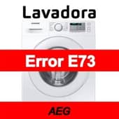 Error E73 Lavadora AEG