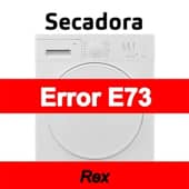 Error E73 Secadora Rex
