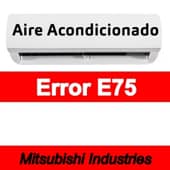 Error E75 Aire acondicionado Mitsubishi Industries