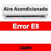 Error E8 Aire acondicionado Daikin
