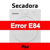 Error E84 Secadora Rex