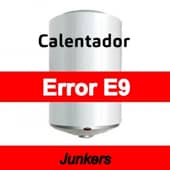 Error E9 Calentador Junkers
