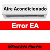 Error EA Aire acondicionado Mitsubishi Electric