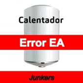 Error EA Calentador Junkers