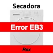 Error EB3 Secadora Rex