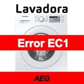 Error EC1 Lavadora AEG