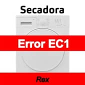 Error EC1 Secadora Rex