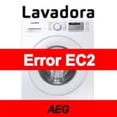 Error EC2 Lavadora AEG