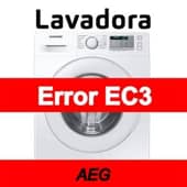 Error EC3 Lavadora AEG