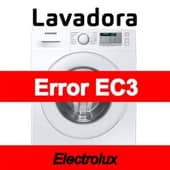 Error EC3 Lavadora Electrolux