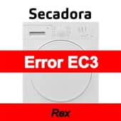 Error EC3 Secadora Rex