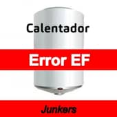 Error EF Calentador Junkers