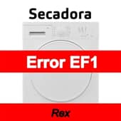 Error EF1 Secadora Rex