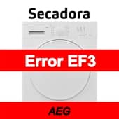 Error EF3 Secadora AEG