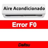 Error F0 Aire acondicionado Daitsu