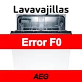 Error F0 Lavavajillas AEG