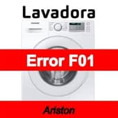 Error F01 Lavadora Ariston