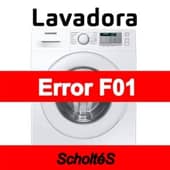 Error F01 Lavadora Scholtés