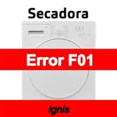 Error F01 Secadora Ignis