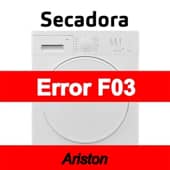 Error F03 Secadora Ariston