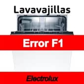 Error F1 Lavavajillas Electrolux