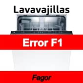 Error F1 Lavavajillas Fagor