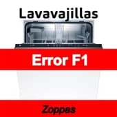 Error F1 Lavavajillas Zoppas