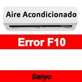 Error F10 Aire acondicionado Sanyo