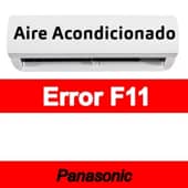 Error F11 Aire acondicionado Panasonic