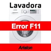 Error F11 Lavadora Ariston