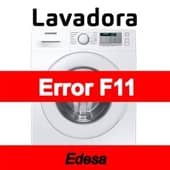 Error F11 Lavadora Edesa
