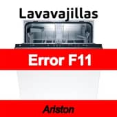 Error F11 Lavavajillas Ariston