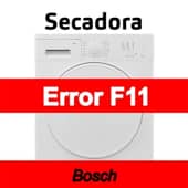 Error F11 Secadora Bosch