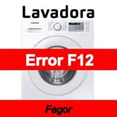 Error F12 Lavadora Fagor