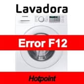 Error F12 Lavadora Hotpoint
