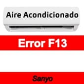 Error F13 Aire acondicionado Sanyo