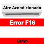 Error F16 Aire acondicionado Sanyo