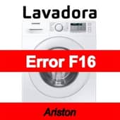 Error F16 Lavadora Ariston