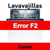 Error F2 Lavavajillas Zoppas
