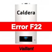 Error F22 Caldera Vaillant