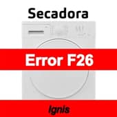 Error F26 Secadora Ignis