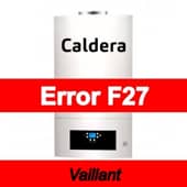 Error F27 Caldera Vaillant